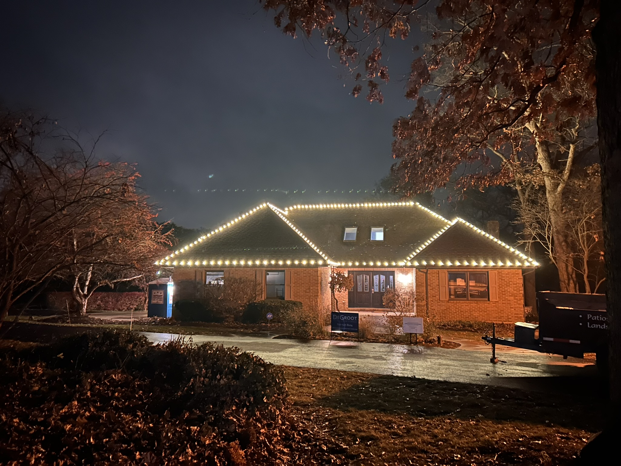 Christmas light installation Chicago south suburbs